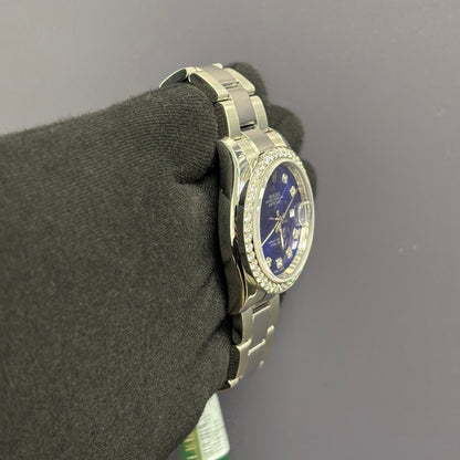 Rolex Datejust 36mm Dark Blue Dial Watch Ref# 116200 - Happy Jewelers Fine Jewelry Lifetime Warranty