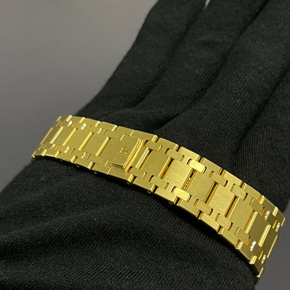 Audemars Piguet Royal Oak 39mm White Dial Watch Ref# 15202BA.OO.0944BA.01 - Happy Jewelers Fine Jewelry Lifetime Warranty