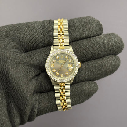 Rolex Datejust 26mm Rhodium Dial Watch Ref# 69173 - Happy Jewelers Fine Jewelry Lifetime Warranty