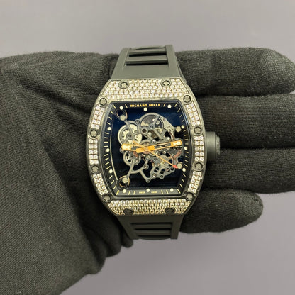 Richard Mille RM055 40mm Skeleton Dial Watch Ref# RM055 - Happy Jewelers Fine Jewelry Lifetime Warranty