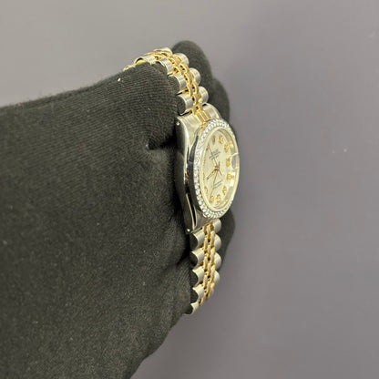 Rolex Datejust 31mm MOP Dial Watch Ref# 68273 - Happy Jewelers Fine Jewelry Lifetime Warranty