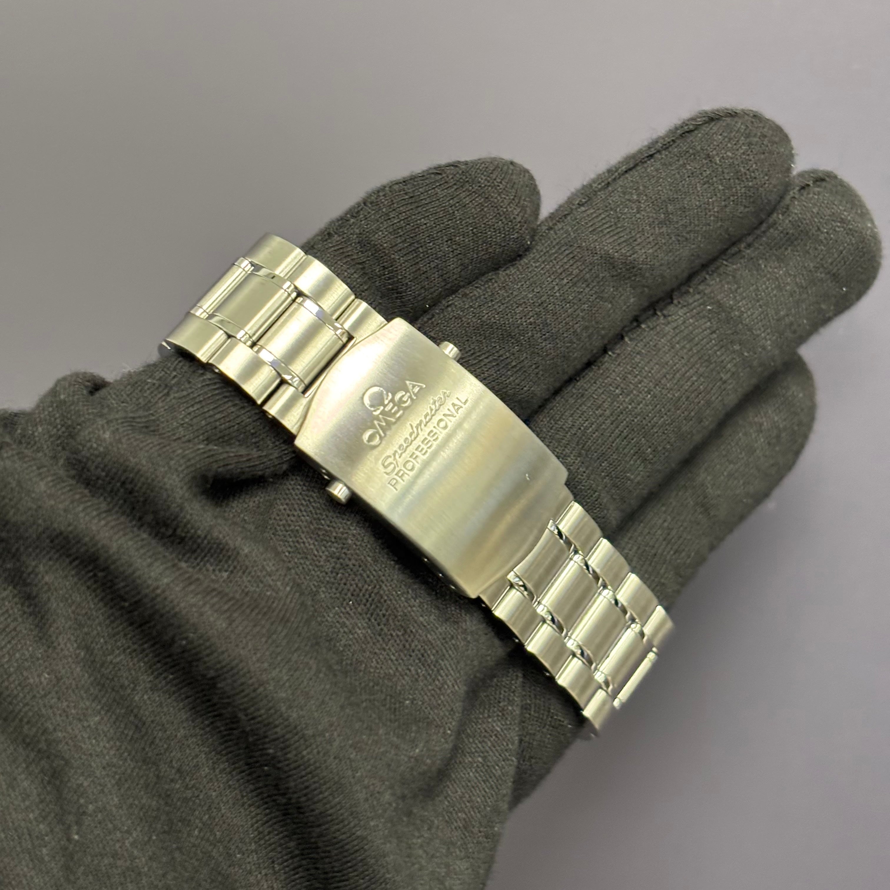 Omega Speedmaster 42mm Black Dial Watch Ref# 3573.50 - Happy Jewelers Fine Jewelry Lifetime Warranty