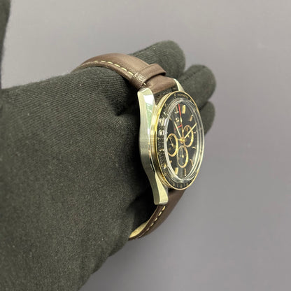 Omega Speedmaster 42mm Black Dial Watch Ref# 522.20.42.30.01.001 - Happy Jewelers Fine Jewelry Lifetime Warranty