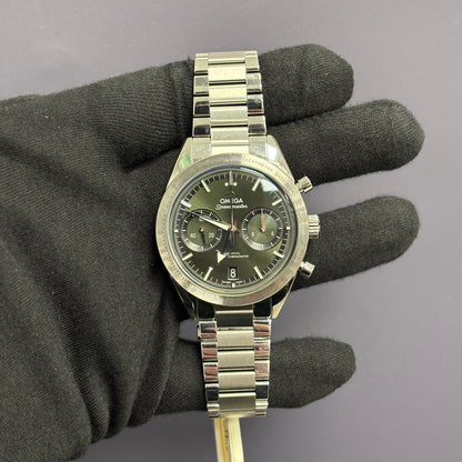 Omega Speedmaster 40.5mm Green Dial Watch Ref# 332.10.41.51.10.001 - Happy Jewelers Fine Jewelry Lifetime Warranty