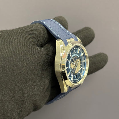 Omega Aqua Terra 43mm Blue Dial Watch Ref# 220.12.43.22.03.002 - Happy Jewelers Fine Jewelry Lifetime Warranty