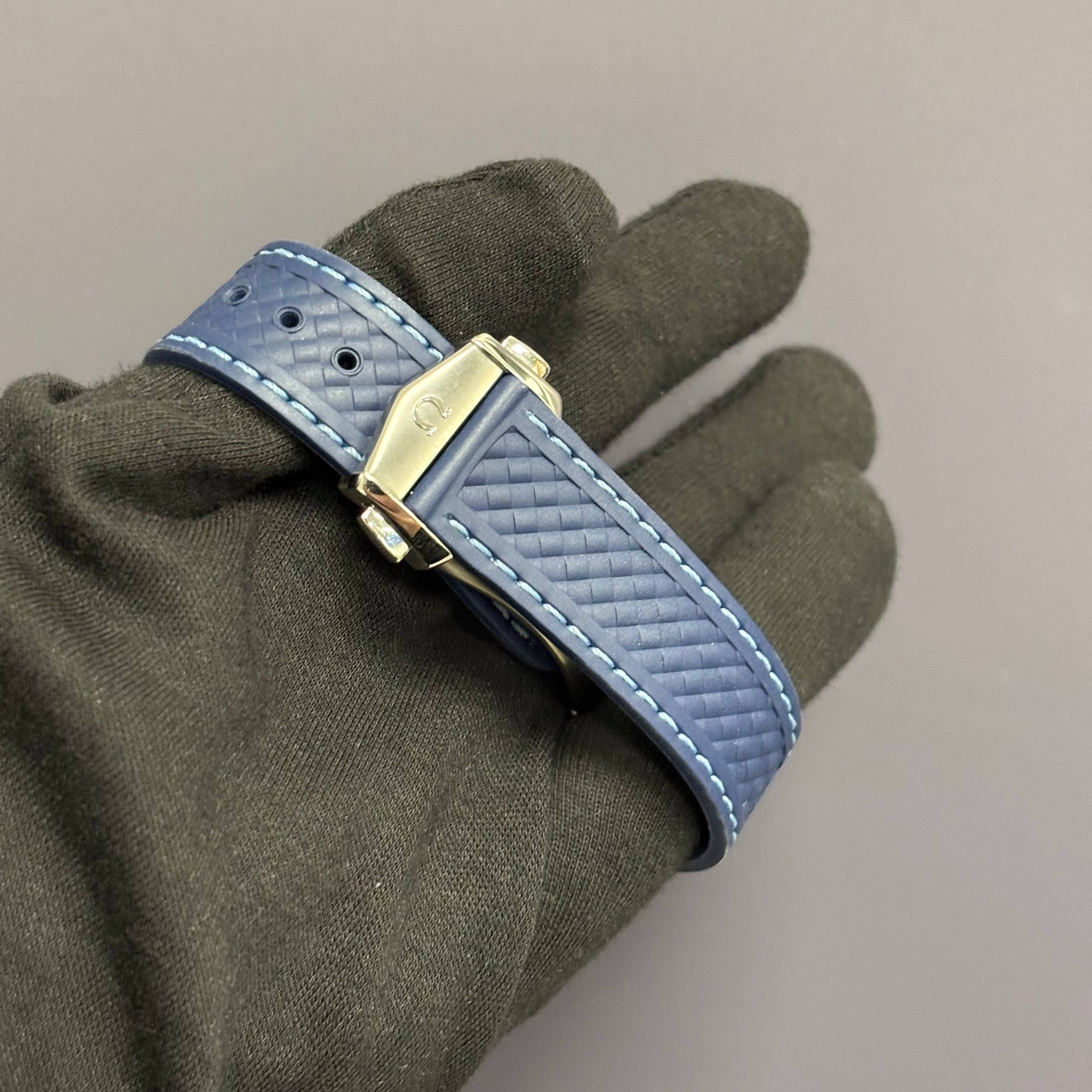 Omega Aqua Terra 43mm Blue Dial Watch Ref# 220.12.43.22.03.002 - Happy Jewelers Fine Jewelry Lifetime Warranty