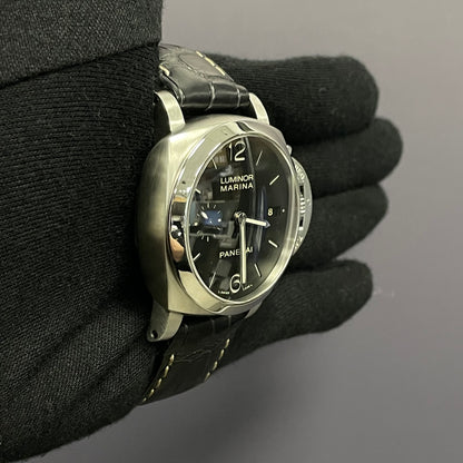 Panerai Luminor 42mm Black Dial Watch Ref# PAM00392 - Happy Jewelers Fine Jewelry Lifetime Warranty