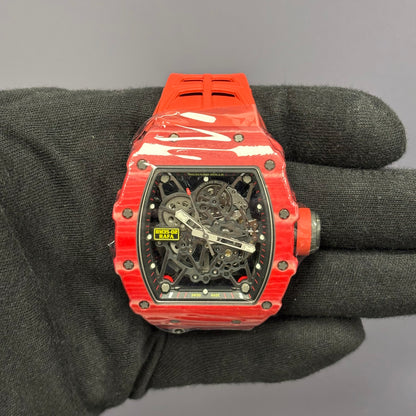 Richard Mille RM35-02 43mm Skeleton Dial Watch Ref# RM35-02 - Happy Jewelers Fine Jewelry Lifetime Warranty