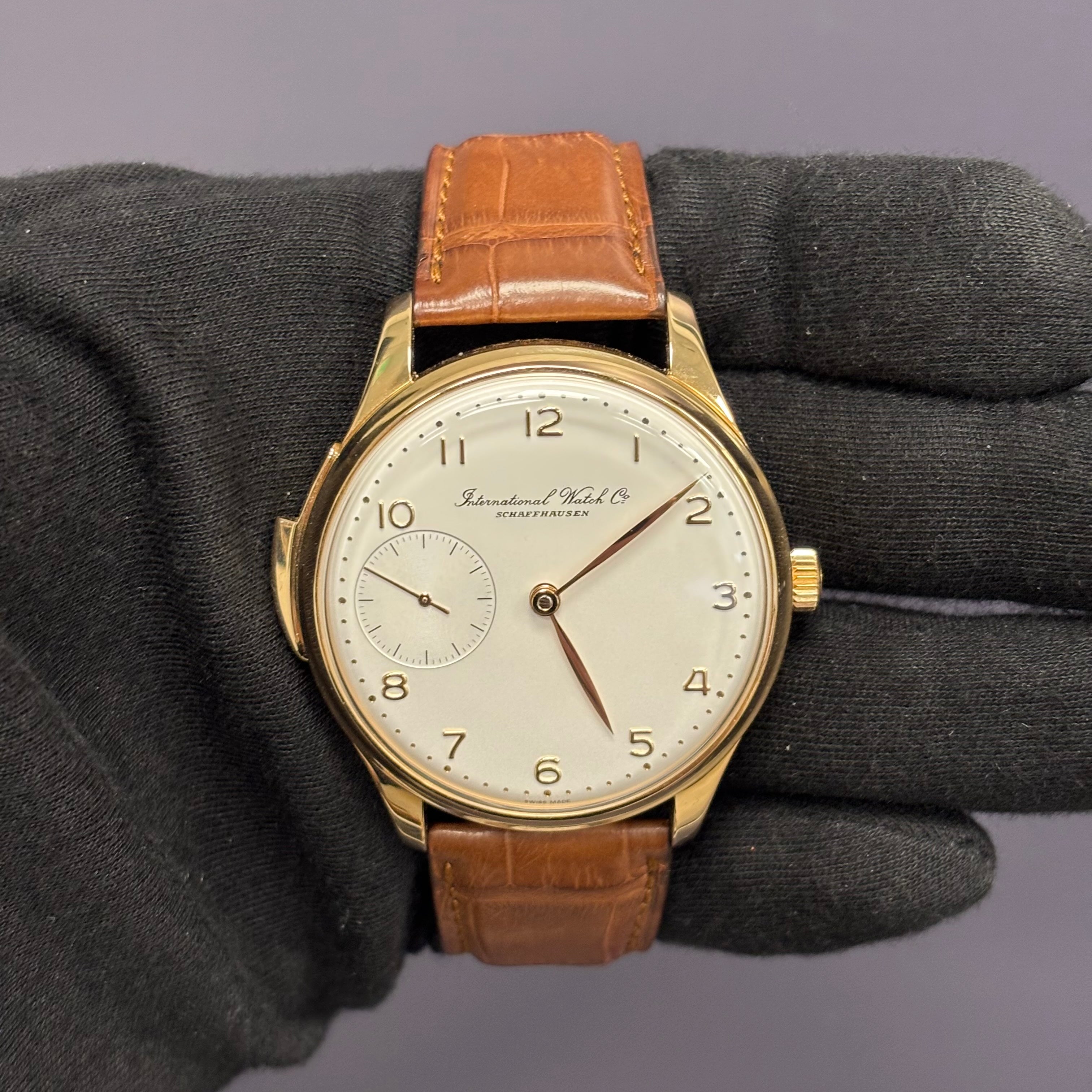 IWC Portugieser 42mm White Dial Watch Ref# IW524005 - Happy Jewelers Fine Jewelry Lifetime Warranty