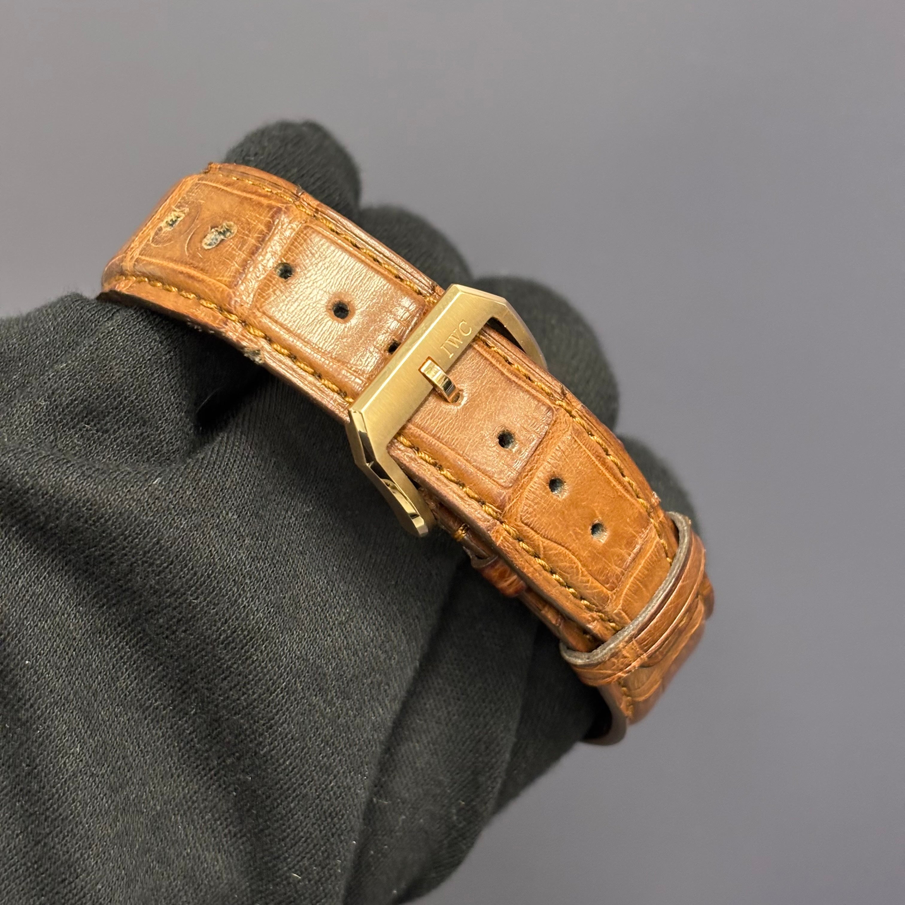 IWC Portugieser 42mm White Dial Watch Ref# IW524005 - Happy Jewelers Fine Jewelry Lifetime Warranty