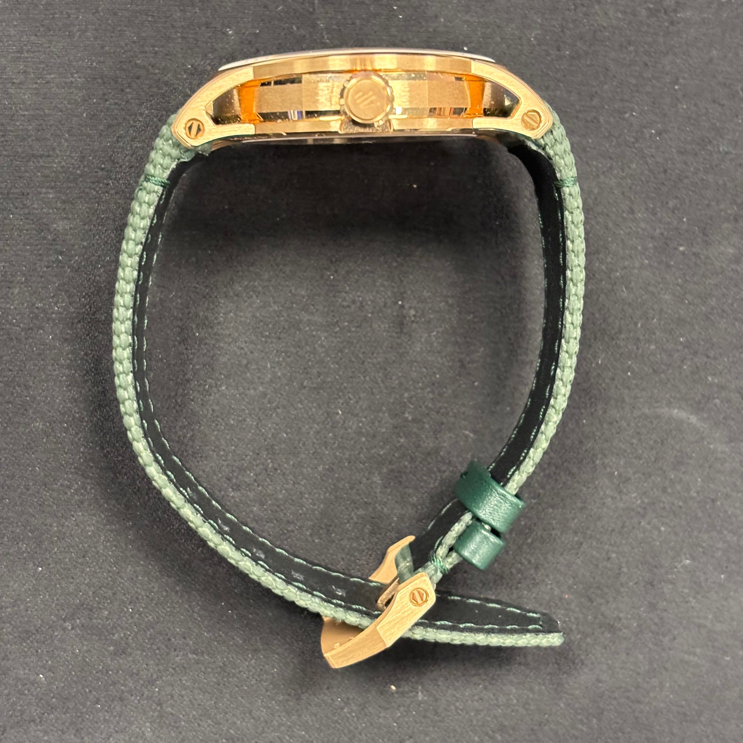 Audemars Piguet Code 11.59 41mm Green Dial Watch Ref# 15210OR.OO.A056KB.01 - Happy Jewelers Fine Jewelry Lifetime Warranty