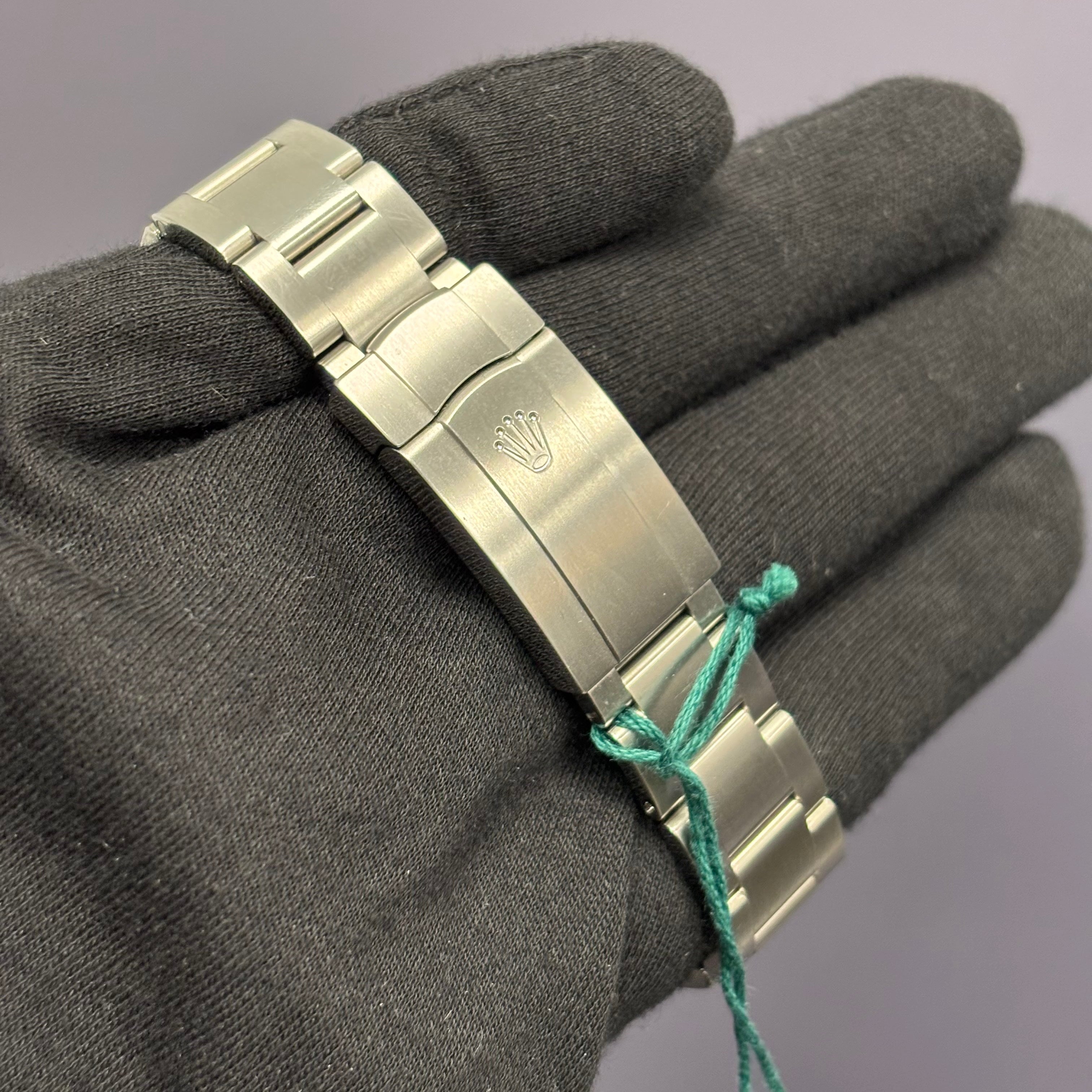 Rolex Oyster Perpetual 41mm Yellow Dial Watch Ref# 124300 - Happy Jewelers Fine Jewelry Lifetime Warranty