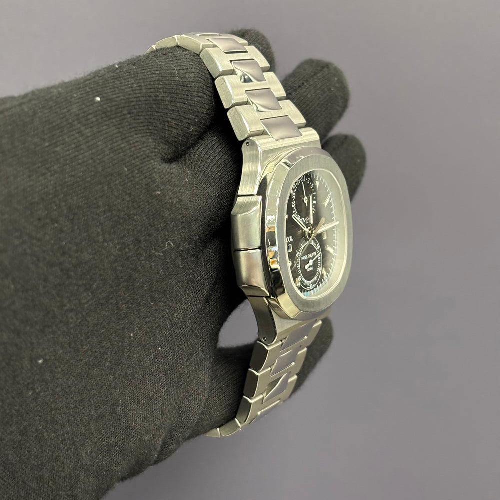 Patek Philippe Nautilus 40.5mm Grey Dial Watch Ref# 5990/1A-001