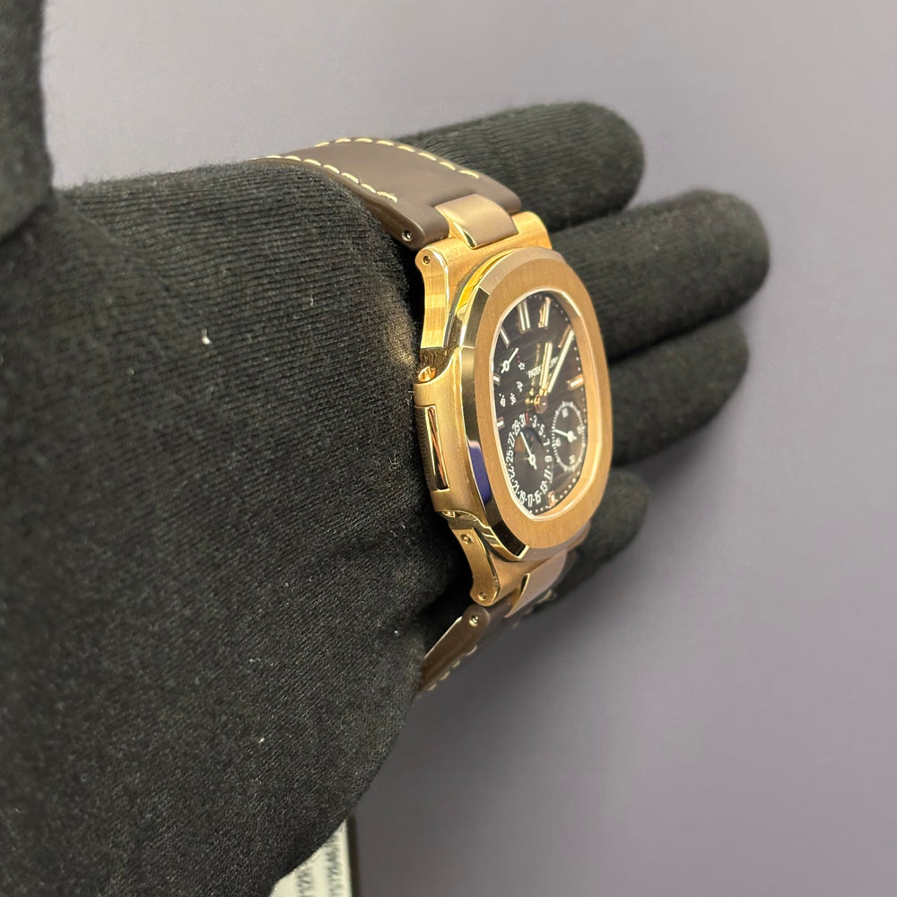Patek Philippe Nautilus 40mm Grey Dial Watch Ref# 5712R-001