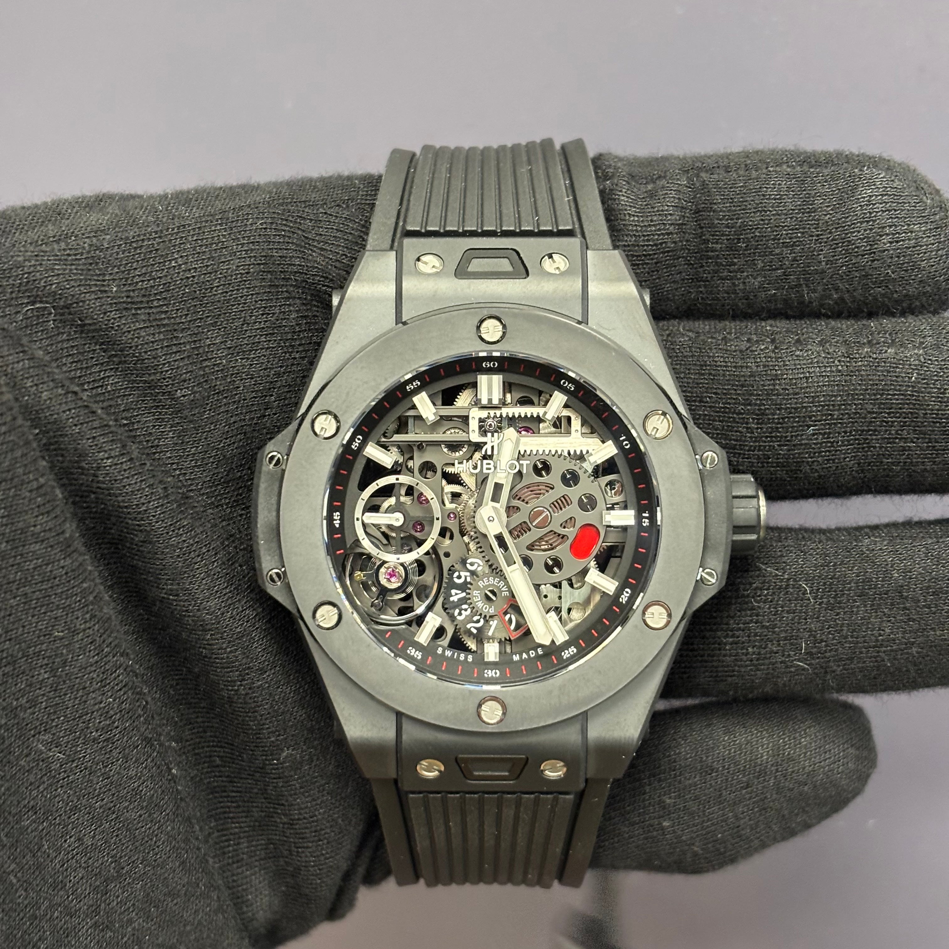 Hublot Big Bang 45mm Openwork Dial Watch Ref# 414.CI.1123.RX - Happy Jewelers Fine Jewelry Lifetime Warranty