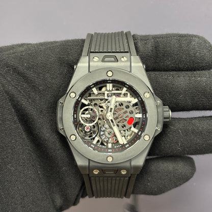 Hublot Big Bang 45mm Openwork Dial Watch Ref# 414.CI.1123.RX - Happy Jewelers Fine Jewelry Lifetime Warranty