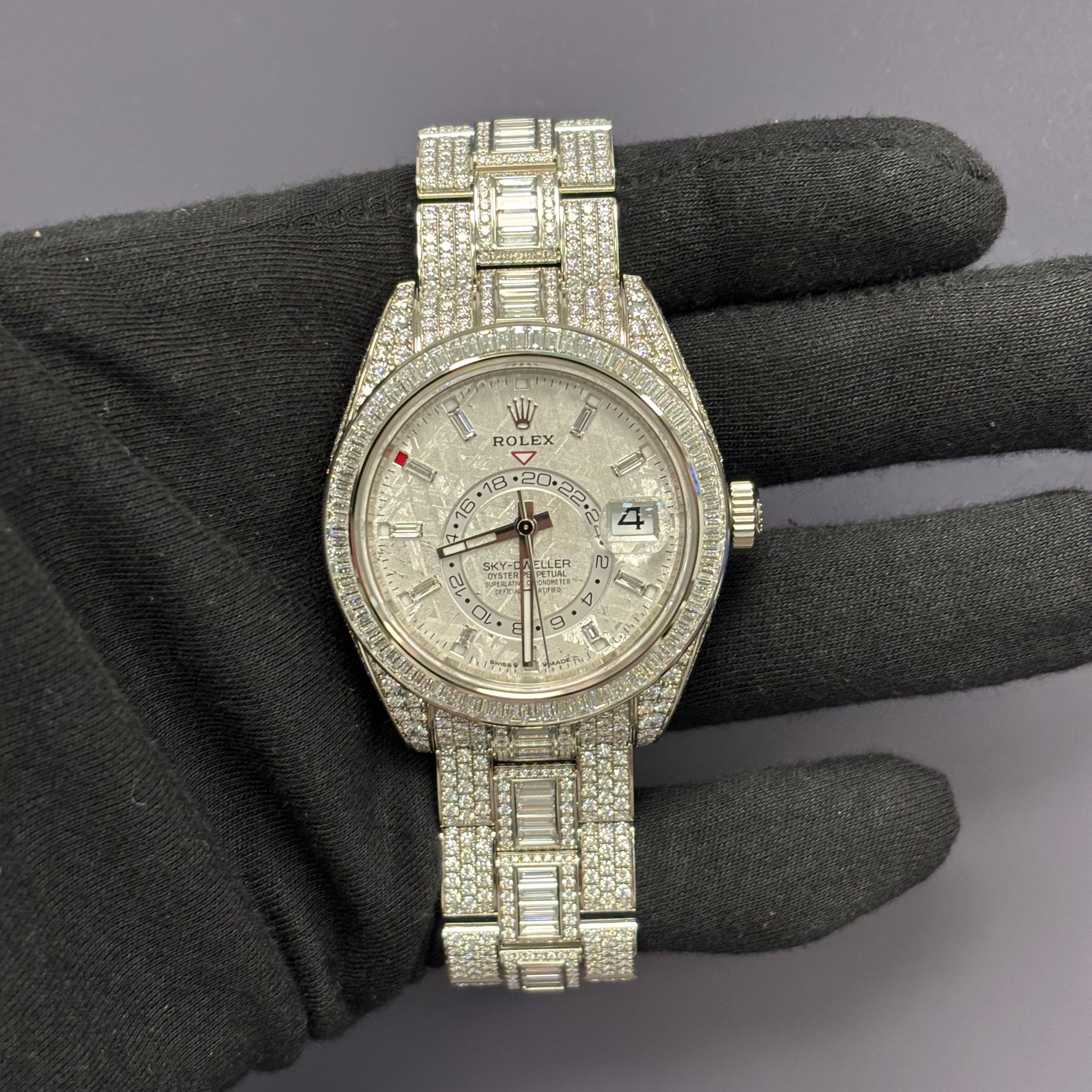 Rolex Sky-Dweller 42mm Meteorite Dial Watch Ref# 336959TBR - Happy Jewelers Fine Jewelry Lifetime Warranty