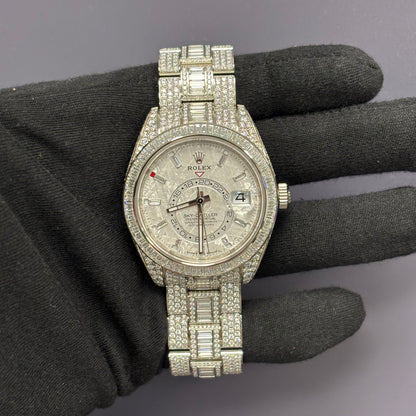 Rolex Sky-Dweller 42mm Meteorite Dial Watch Ref# 336959TBR - Happy Jewelers Fine Jewelry Lifetime Warranty