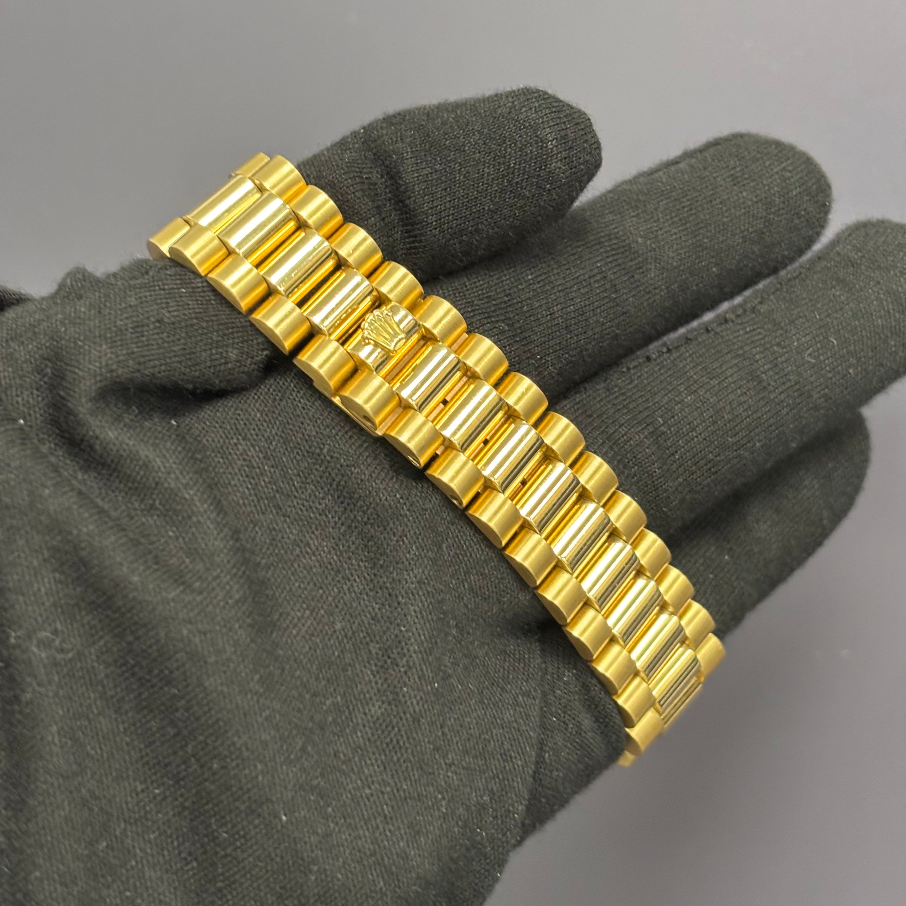 Rolex Day-Date 36mm Tiger Eye Dial Watch Ref# 18038 - Happy Jewelers Fine Jewelry Lifetime Warranty