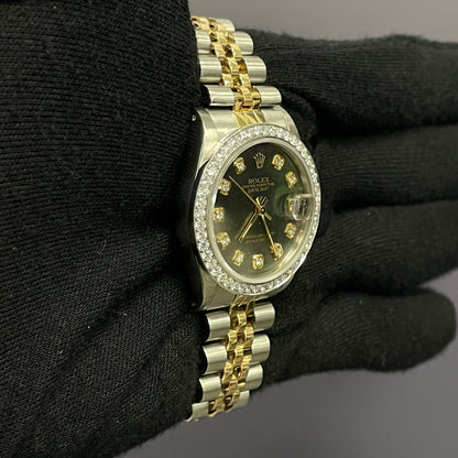 Rolex Datejust 31mm MOP Dial Watch Ref# 68273 - Happy Jewelers Fine Jewelry Lifetime Warranty