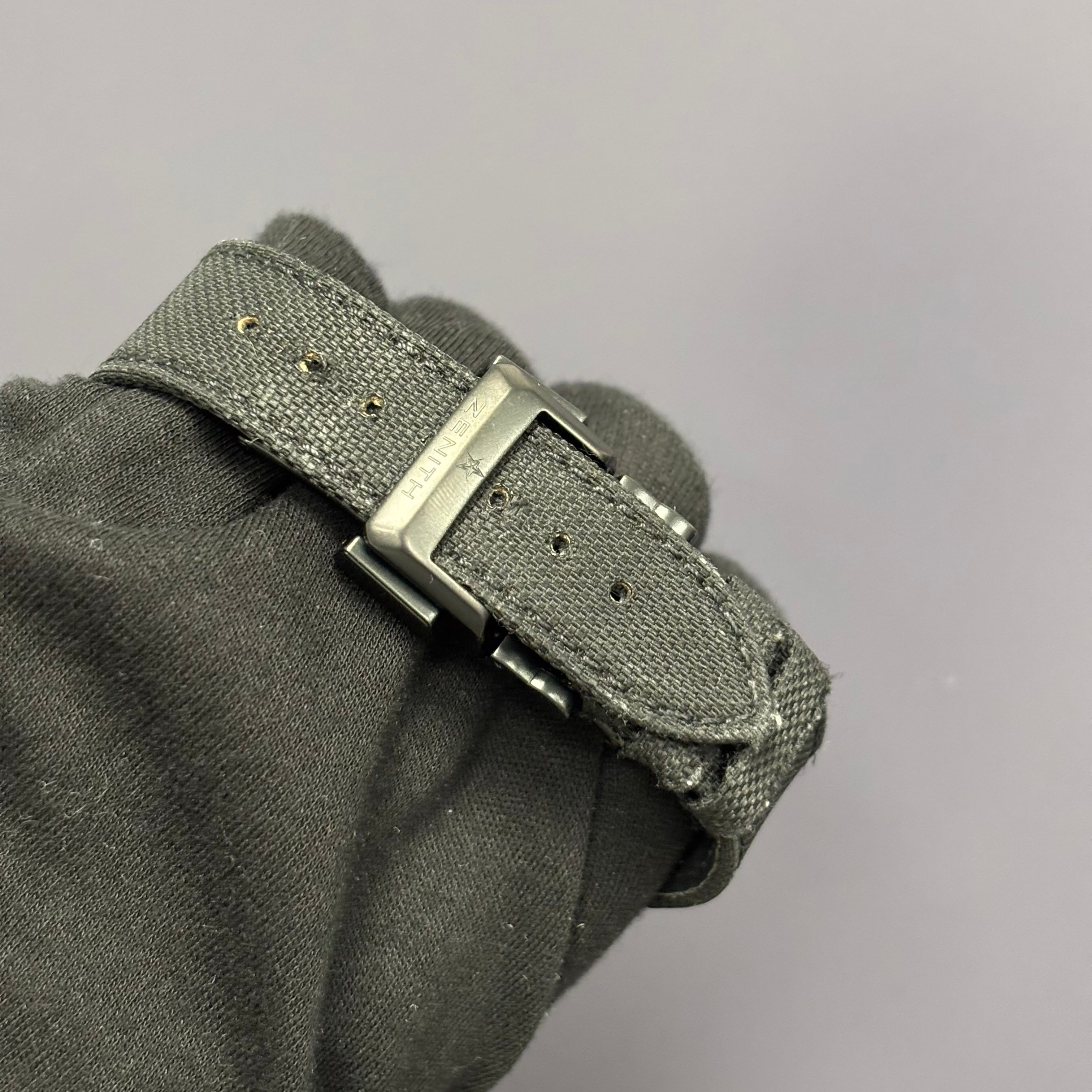 Zenith El Primero 45.5mm Black Dial Watch Ref# 24.2060.405 - Happy Jewelers Fine Jewelry Lifetime Warranty