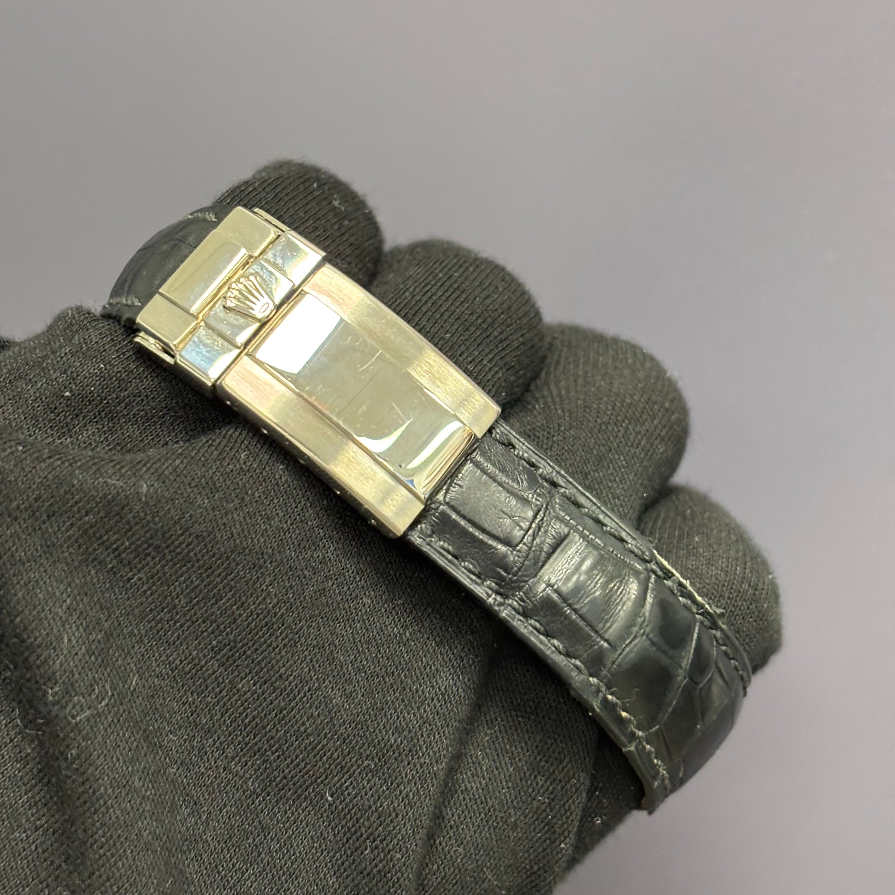 Rolex Daytona 40mm Black Dial Watch Ref# 116589BR - Happy Jewelers Fine Jewelry Lifetime Warranty