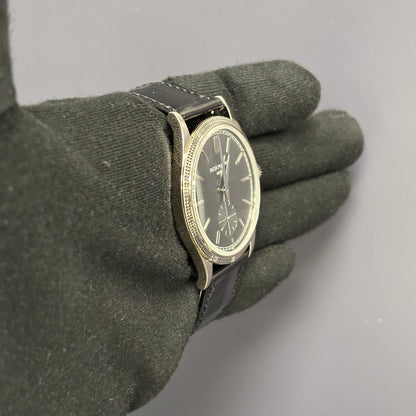 Patek Philippe Calatrava 39mm Grey Dial Watch Ref# 6119G-001 - Happy Jewelers Fine Jewelry Lifetime Warranty