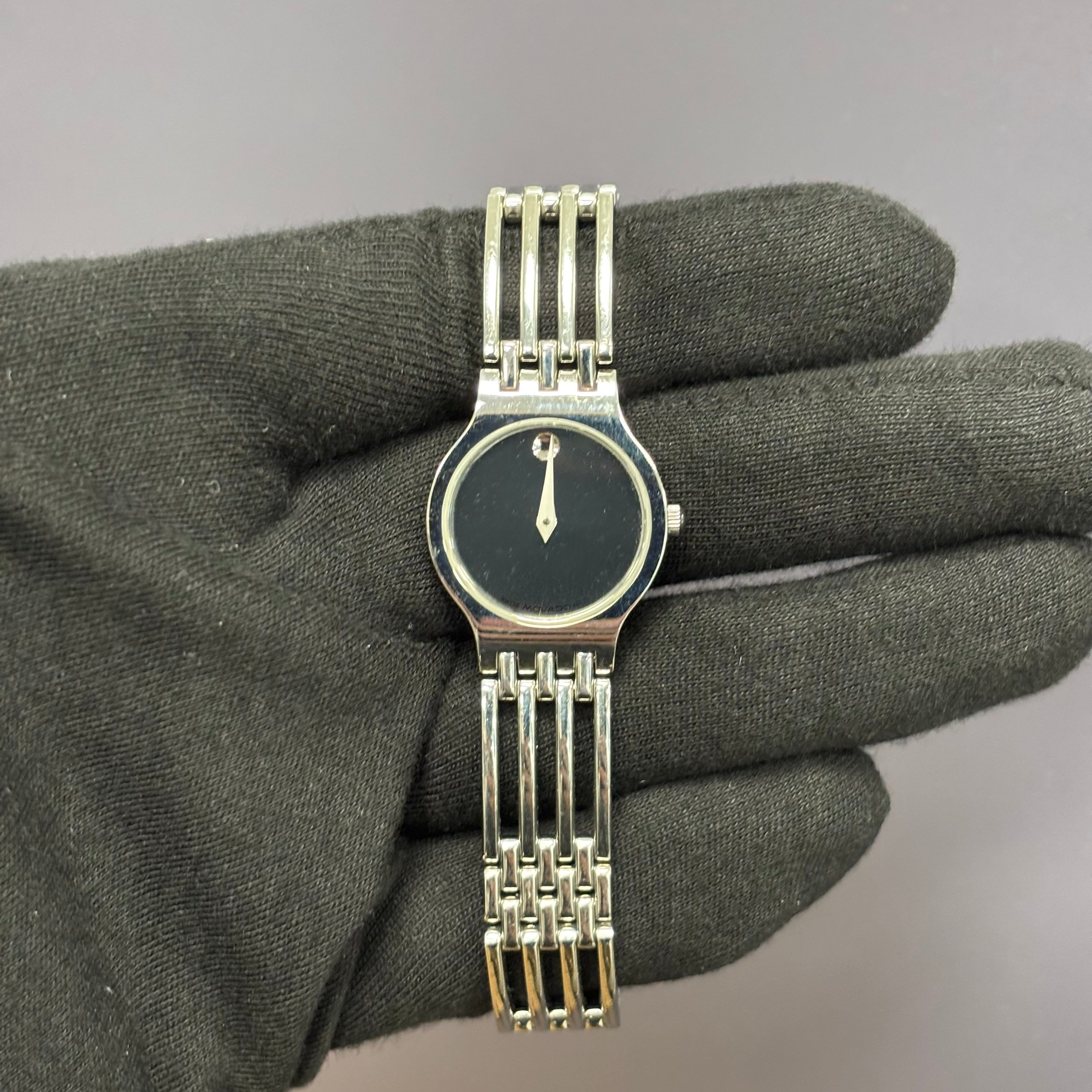 Movado Esperanza 23mm Mirror Dial Watch Ref# 84 A1 1821 - Happy Jewelers Fine Jewelry Lifetime Warranty