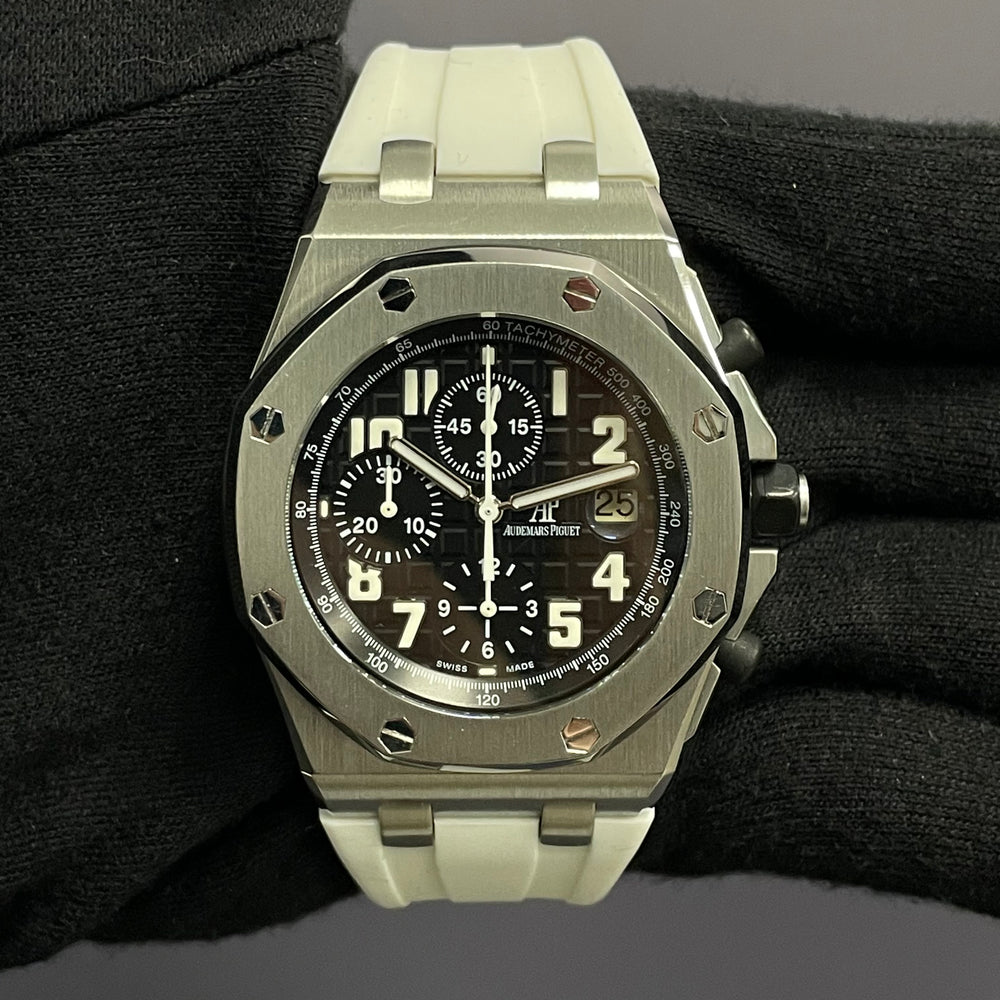 Audemars Piguet Royal Oak Offshore 42mm Black Dial Ref# 26020ST.OO.D001IN.01.A