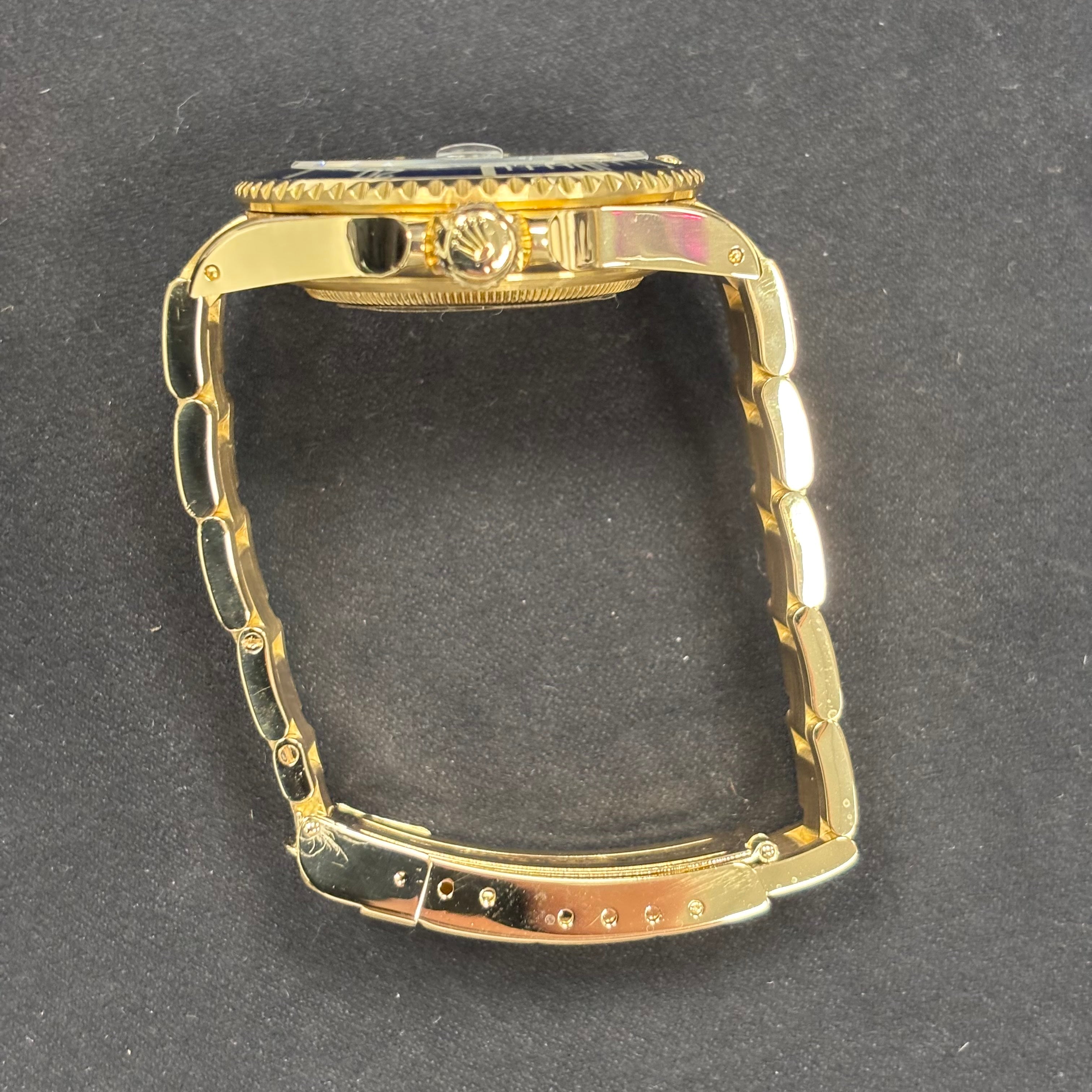 Rolex Submariner 40mm Blue Dial Watch Ref# 16618 - Happy Jewelers Fine Jewelry Lifetime Warranty