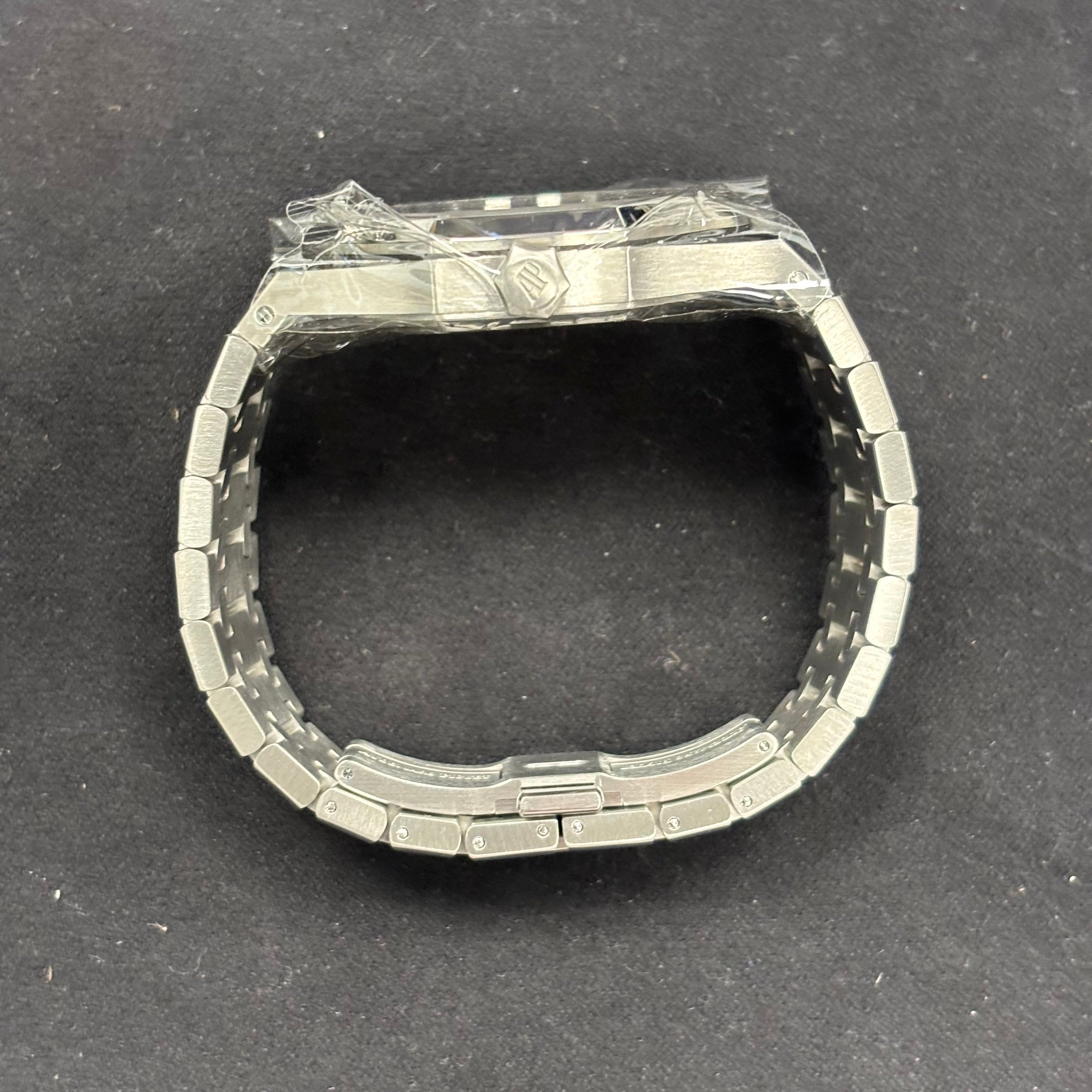 Audemars Piguet Royal Oak 41mm Blue Dial Ref# 15400ST.OO.1220ST.03 - Happy Jewelers Fine Jewelry Lifetime Warranty