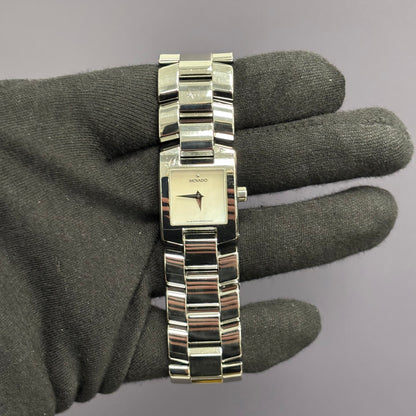 Movado Eliro 21mm MOP Dial Watch Ref# 84-A1-1431 - Happy Jewelers Fine Jewelry Lifetime Warranty