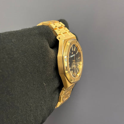 Audemars Piguet Royal Oak 41mm Black Dial Watch Ref# 15400OR.OO.1220OR.01 - Happy Jewelers Fine Jewelry Lifetime Warranty