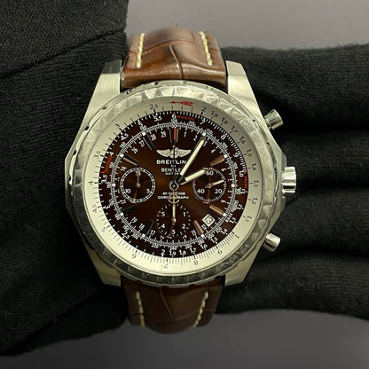 Breitling Bentley Motors 48mm Bronze Dial Watch Ref# A25363 - Happy Jewelers Fine Jewelry Lifetime Warranty