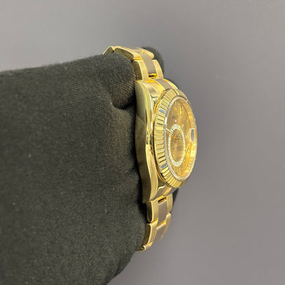 Rolex Sky-Dweller 42mm Champagne Dial Watch Ref# 326938 - Happy Jewelers Fine Jewelry Lifetime Warranty