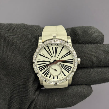 Roger Dubuis Excalibur 36mm White Dial Ref# RDDBEX0460 - Happy Jewelers Fine Jewelry Lifetime Warranty