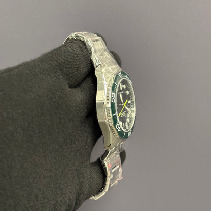 Tag Heuer Aquaracer 42mm Green Dial Watch Ref# WBP5116 - Happy Jewelers Fine Jewelry Lifetime Warranty