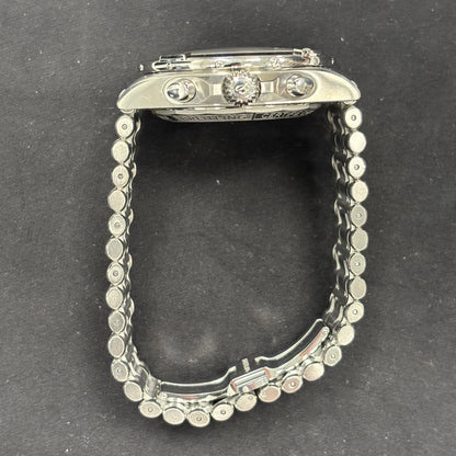 Breitling Chronomat 42mm Silver Dial Watch Ref# AB0134 - Happy Jewelers Fine Jewelry Lifetime Warranty