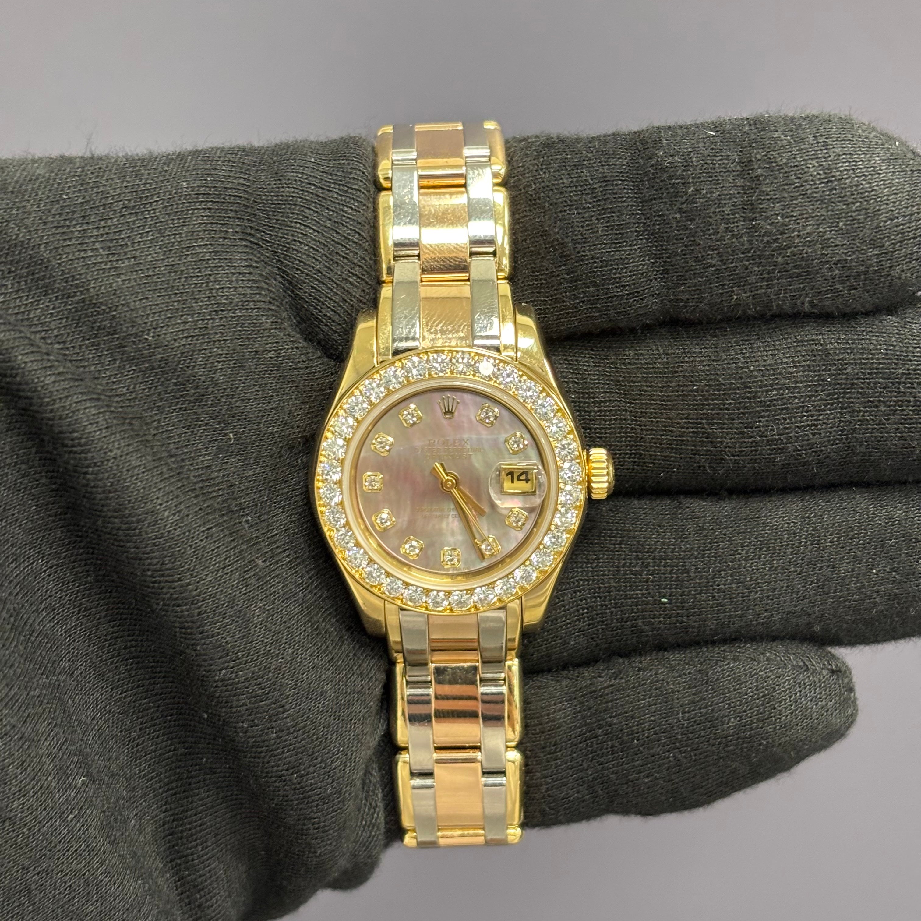 Rolex Datejust 29mm MOP Dial Watch Ref# 80298 - Happy Jewelers Fine Jewelry Lifetime Warranty