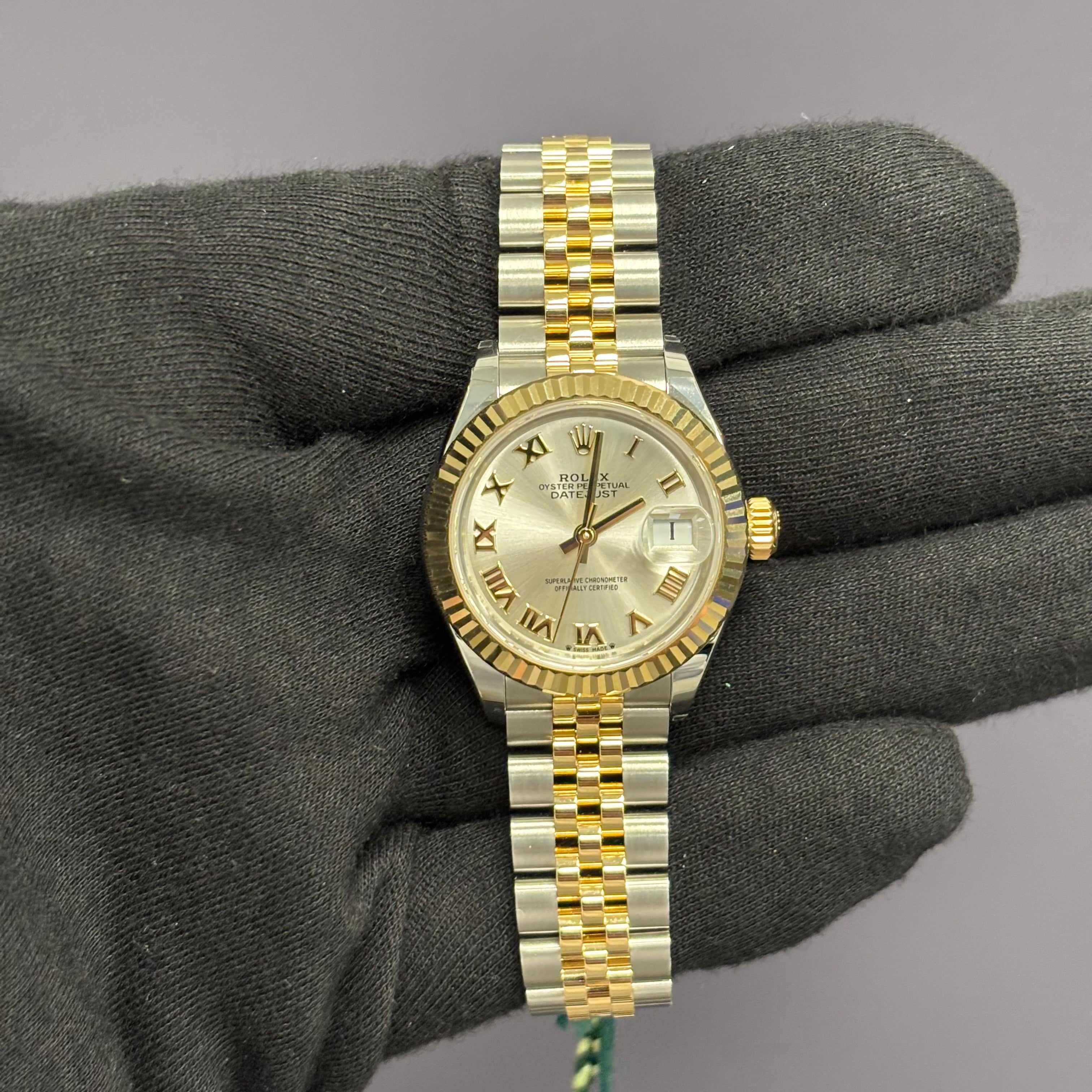 Rolex Datejust 28mm Silver Dial Watch Ref# 279173 - Happy Jewelers Fine Jewelry Lifetime Warranty