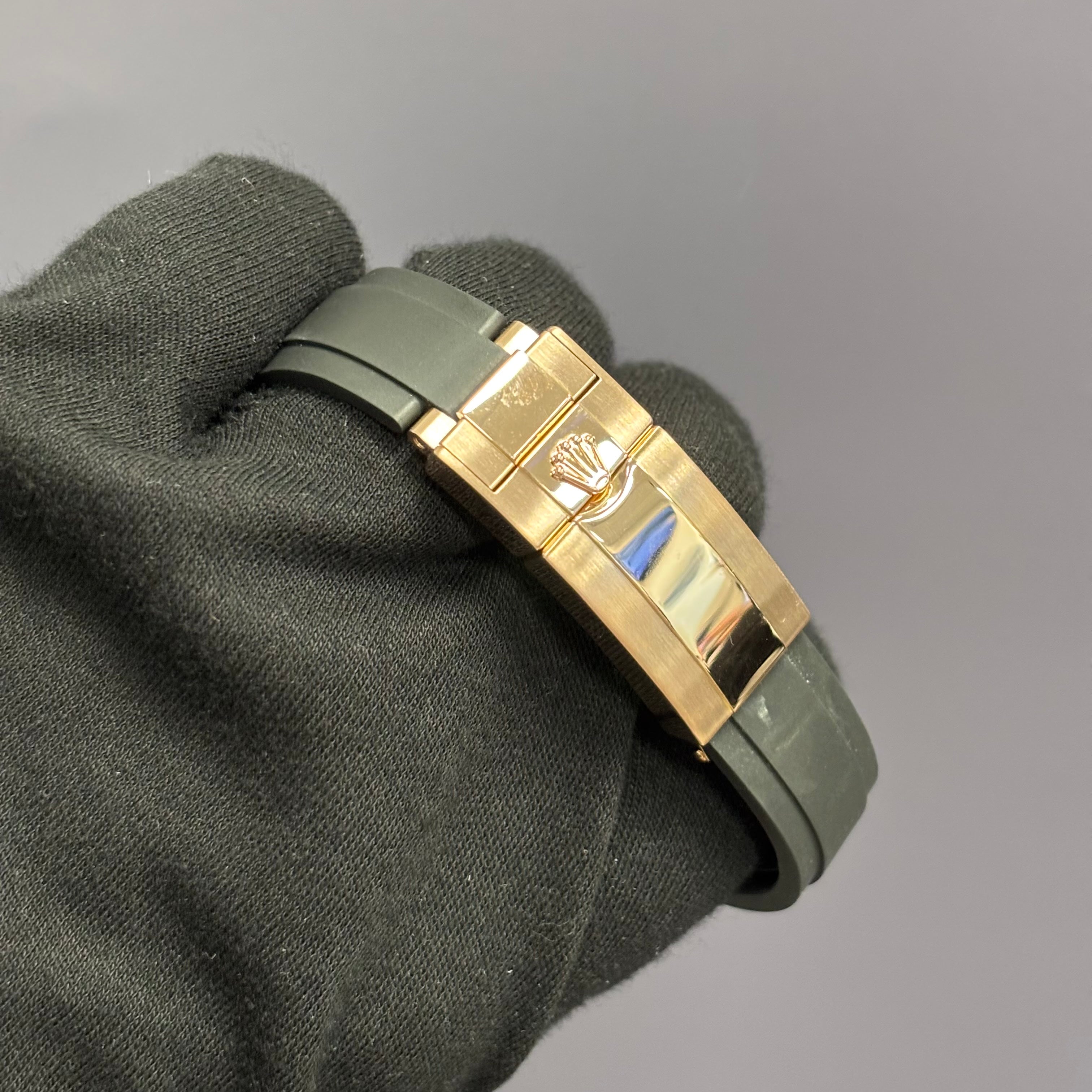 Rolex Yacht-Master 37mm Black Dial Watch Ref# 268655 - Happy Jewelers Fine Jewelry Lifetime Warranty