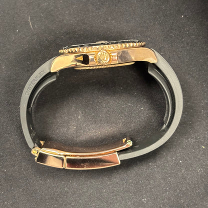 Rolex Yacht-Master 37mm Black Dial Watch Ref# 268655 - Happy Jewelers Fine Jewelry Lifetime Warranty