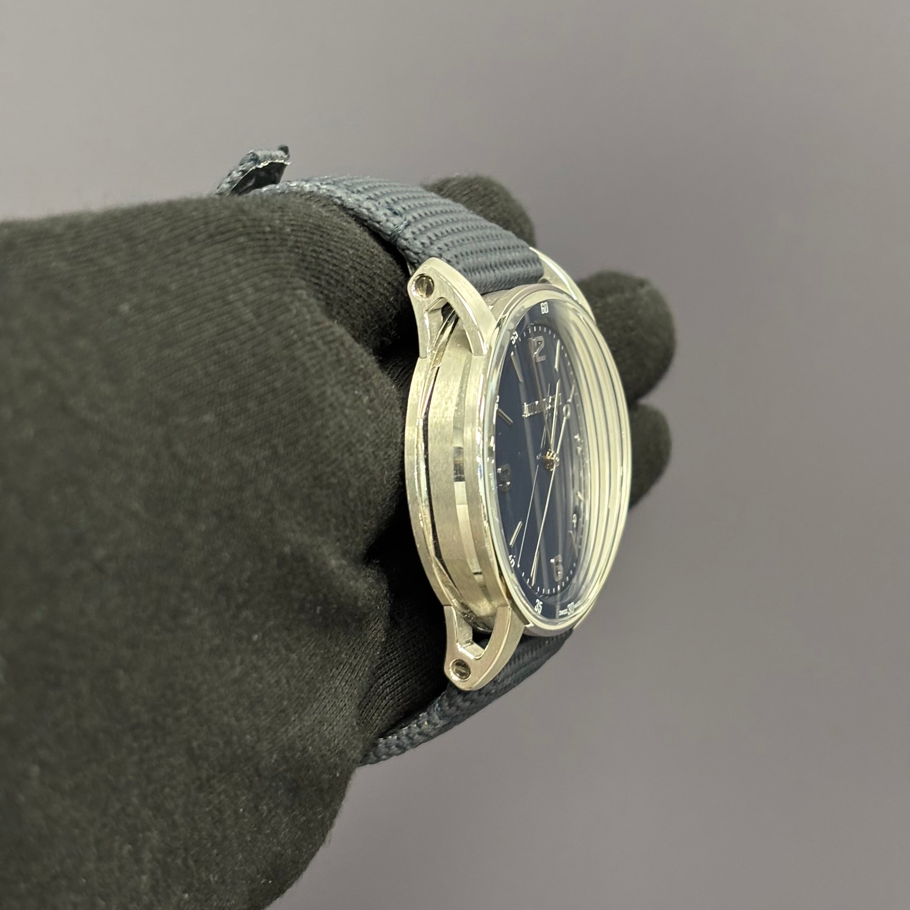 Audemars Piguet Code 11.59 41mm Blue Dial Watch Reference# 15210BC.OO.A321CR.01 - Happy Jewelers Fine Jewelry Lifetime Warranty