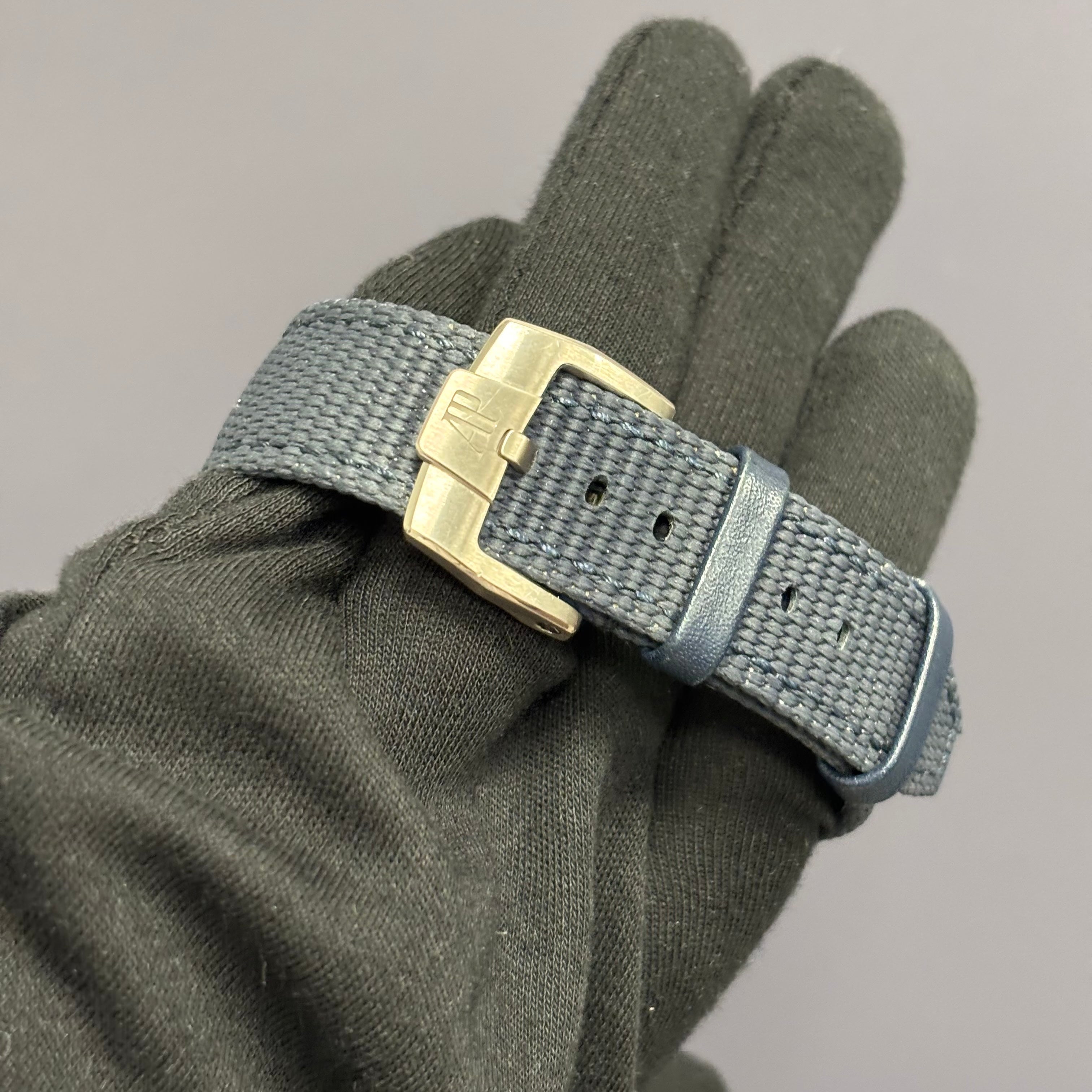 Audemars Piguet Code 11.59 41mm Blue Dial Watch Reference# 15210BC.OO.A321CR.01 - Happy Jewelers Fine Jewelry Lifetime Warranty