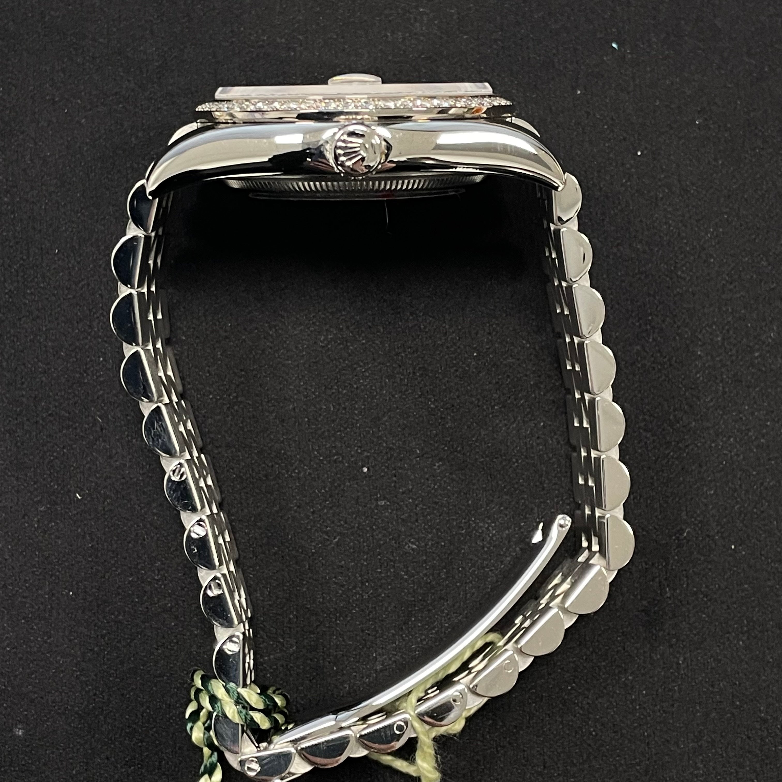 Rolex Datejust 36mm Pink Dial Watch Ref# 116244 - Happy Jewelers Fine Jewelry Lifetime Warranty