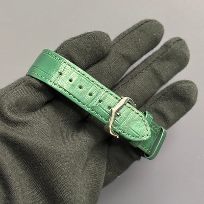 Cartier Tank 25mm Green Dial Watch Ref# WSTA0056 - Happy Jewelers Fine Jewelry Lifetime Warranty