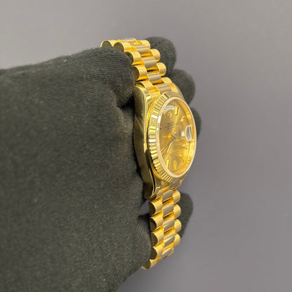 Rolex Day-Date 36mm Champagne Dial Watch Ref# 128238 - Happy Jewelers Fine Jewelry Lifetime Warranty