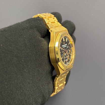 Audemars Piguet Royal Oak 41mm Black Dial Watch Ref# 26320OR.OO.1220OR.01 - Happy Jewelers Fine Jewelry Lifetime Warranty