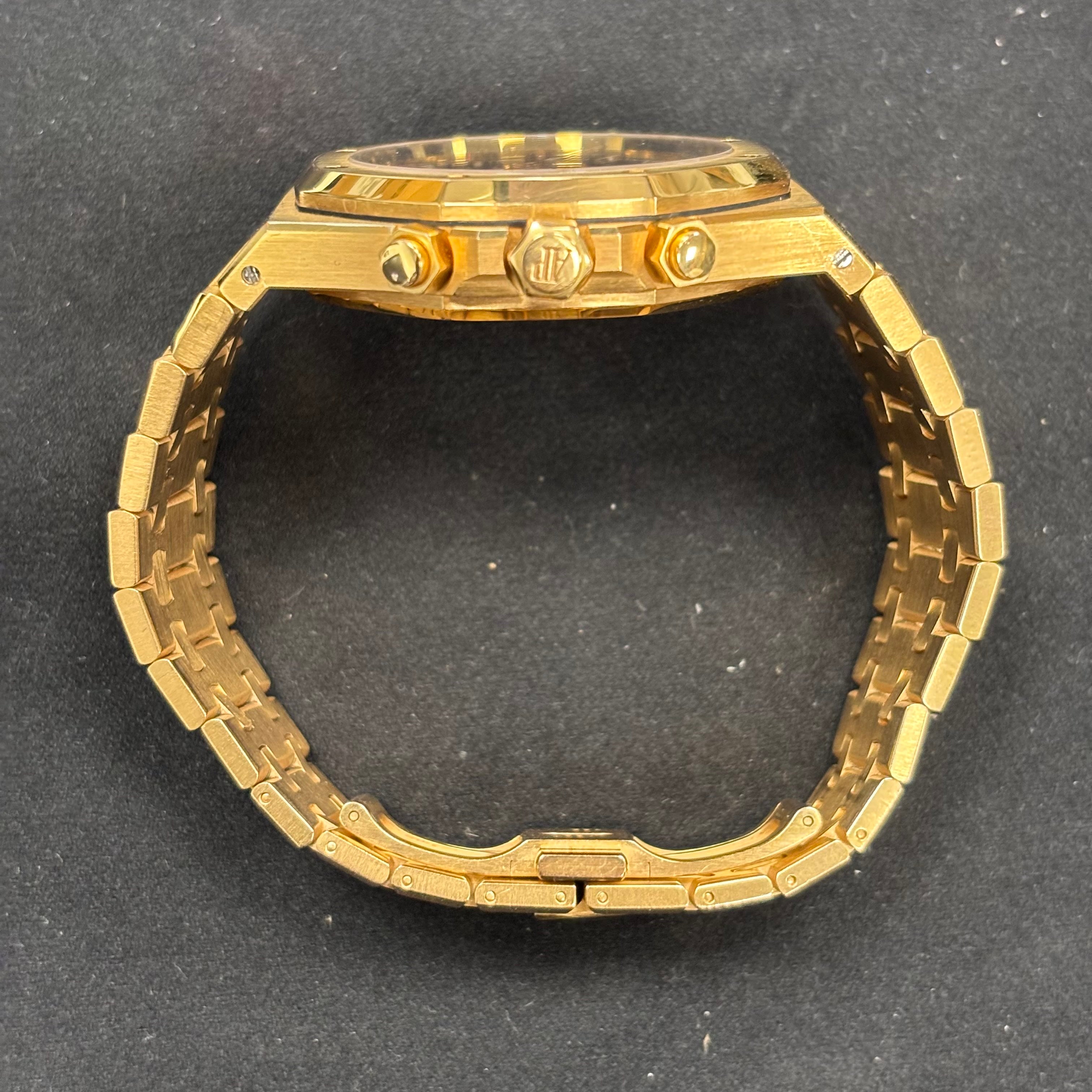 Audemars Piguet Royal Oak 41mm Black Dial Watch Ref# 26320OR.OO.1220OR.01 - Happy Jewelers Fine Jewelry Lifetime Warranty