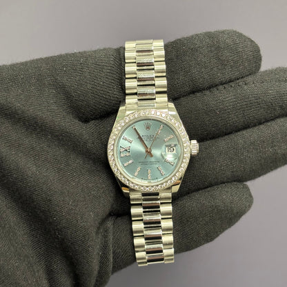 Rolex Datejust 28mm Blue Dial Watch Ref# 279136RBR - Happy Jewelers Fine Jewelry Lifetime Warranty